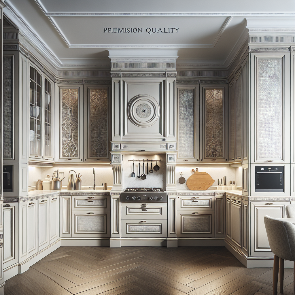 Detailed view of a renovated kitchen corner showing premium cabinetry, high-end appliances, custom backsplash, and perfect finishing. Quality craftsmanship in Polish interior design. No text, no words, no letters, clean image, text-free, visual only. Style: Premium architectural photography